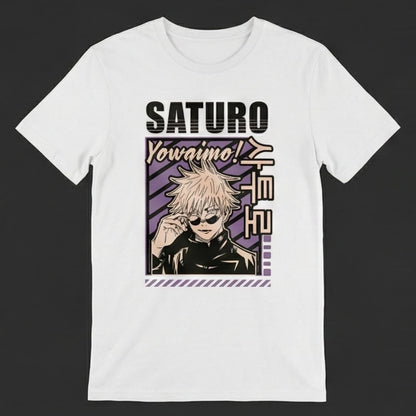 Anime Graphic T-Shirt – Cool Sorcerer Artwork Premium Cotton Tee
